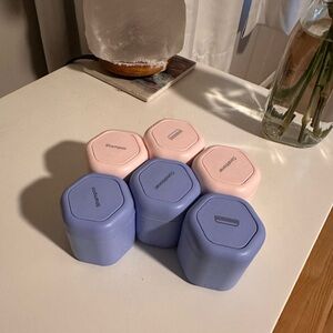 Cadence Medium Trio in Blue and Pink